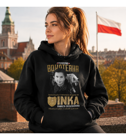 Damska bluza z kapturem INKA